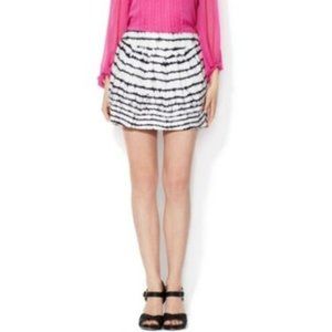 DIANE VON FURSTENBERG Jan Cotton Poplin Mini Skirt